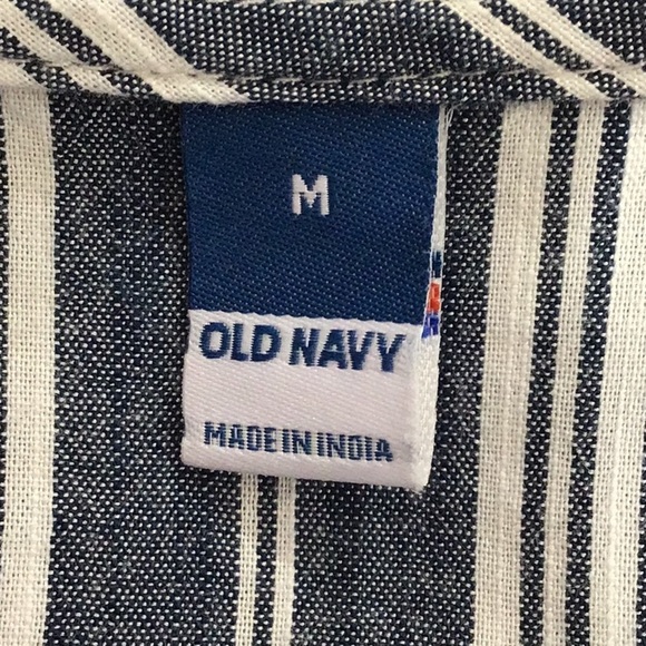 Old Navy Striped Tiered Long Sleeve Dress  Size M - Picture 6 of 7